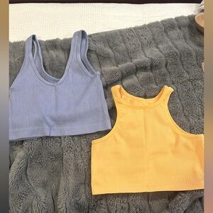 BOTH FOR $30 CROP TOP TANK